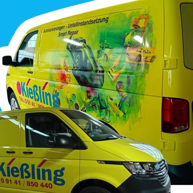 Wenn Autolack, dann Kießling Lackierzentrum. Der "Airbrush" wurde von uns in Folie ausgeführt und sieht täuschend echt aus. Nicht nur die schwefelgelbe Farbe, lackiert im Hause Kießling, ist jetzt ein Hingucker.

✔️Carwrap
✔️Sonnenschutzfolie
✔️Lackschutzfolie
✔️Beschriftungen

#carwrapping
#carwrap
#wrapcar
#averydennison
#teilfolierung
#folierung
#folie
#foliert
#foliestattlack
#farbwechsel
#ecksteinfoliensysteme
#neuburganderdonau
#neuburg
#donauwörth
#treuchtlingen
#weißenburg
#nürnberg
#beschriftungen
#digitaldruck
#oracal
#orafol
#aufkleber
#plotterliebe
#caroftheday 
#photooftheday
#abelundruf 
#kochwerbetechnik
#sprinter