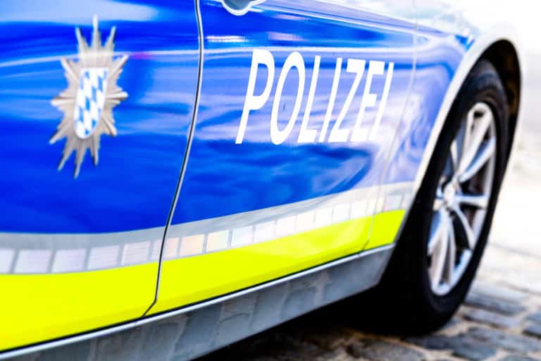police in germany Sonderfahrzeuge von Eckstein Foliensysteme
